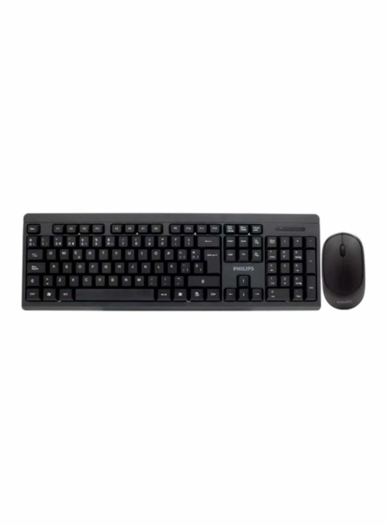 Kit Teclado y Mouse Inalámbrico Philips Modelo Spt6324-1