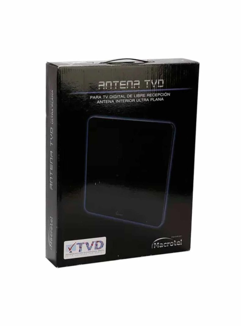 Antena Hdtv Tv Digital Ultra Hd Plana Macrotel / Tecnocenter-1