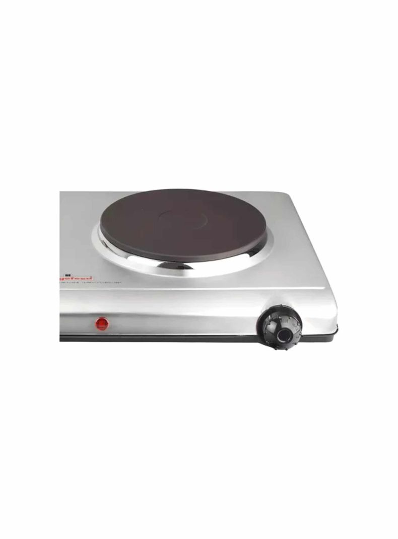 Anafe eléctrico Magefesa Dinamic Inox Duo MGF 220V color plateado 2 hornallas-3