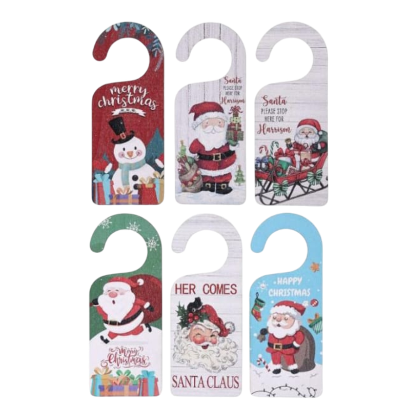 COLGANTE NAVIDEÑO PARA PUERTA