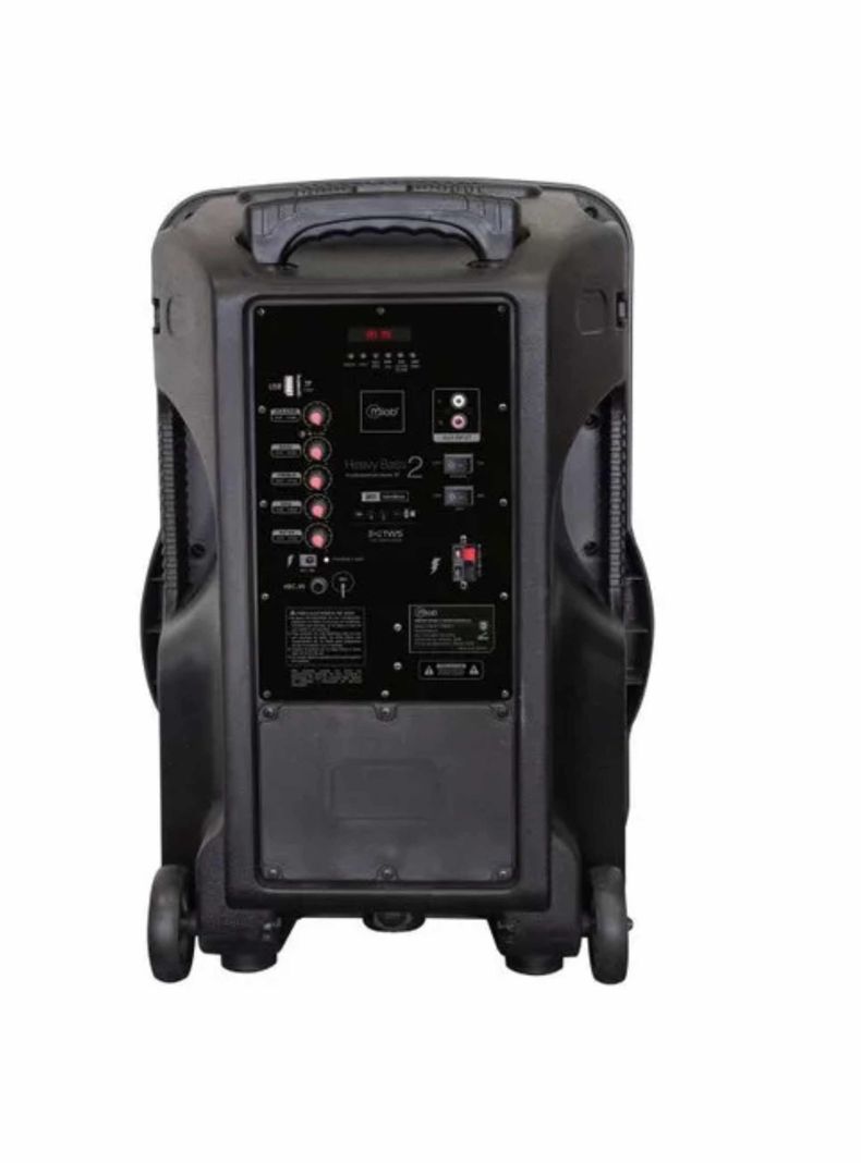 Parlante Mlab Heavy Bass2 15 PuLG + Atril + Micro+ Proyector-1