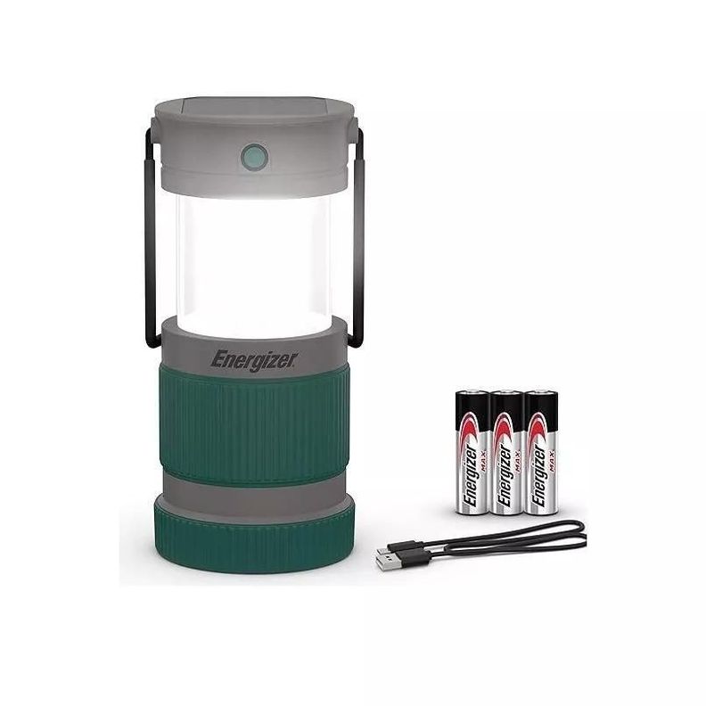 Linterna Hibrida Solar Y Recargable Para Camping Ipx4