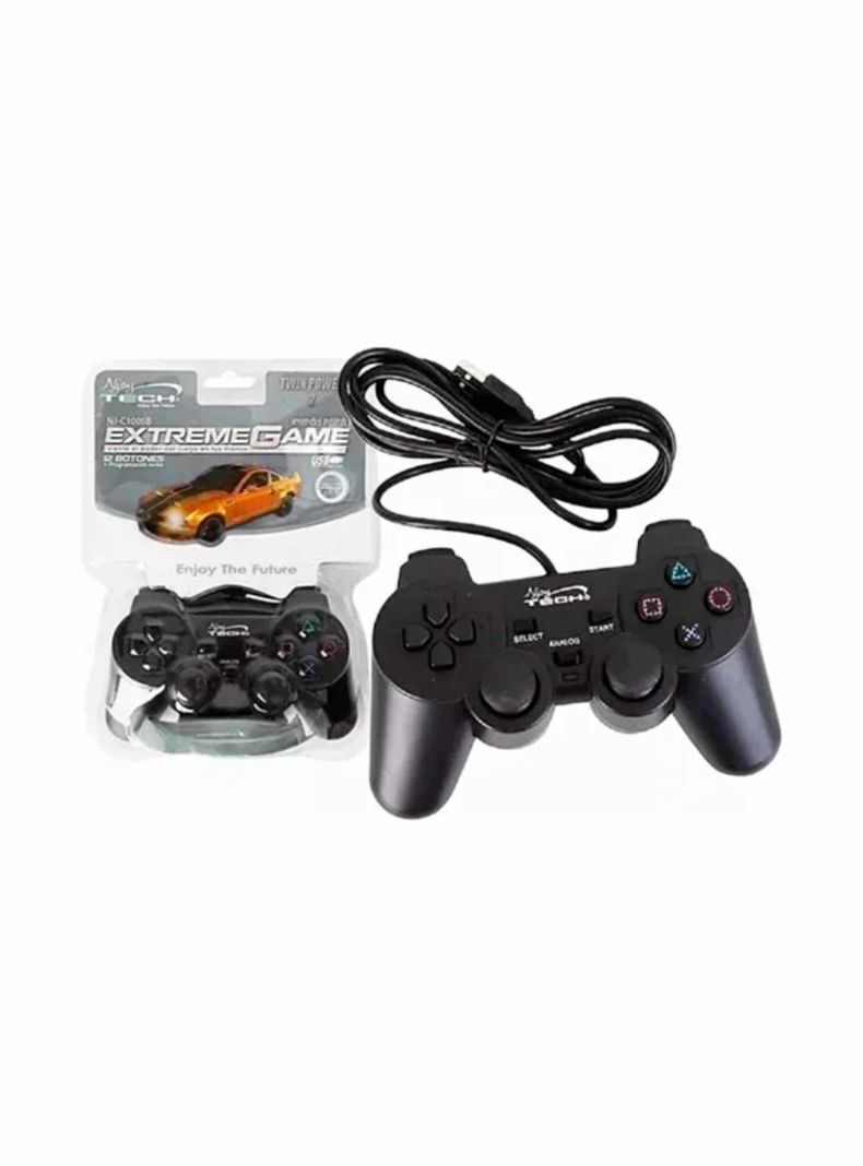 Control Usb Njoy Tech Extreme Game Para Pc/mac Color Negro-2