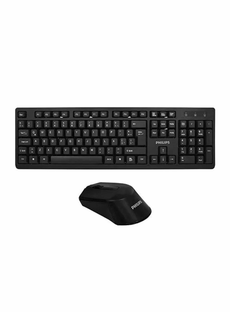 Kit Mouse y Teclado Philips Inalámbrico Modelo Spk6354-0