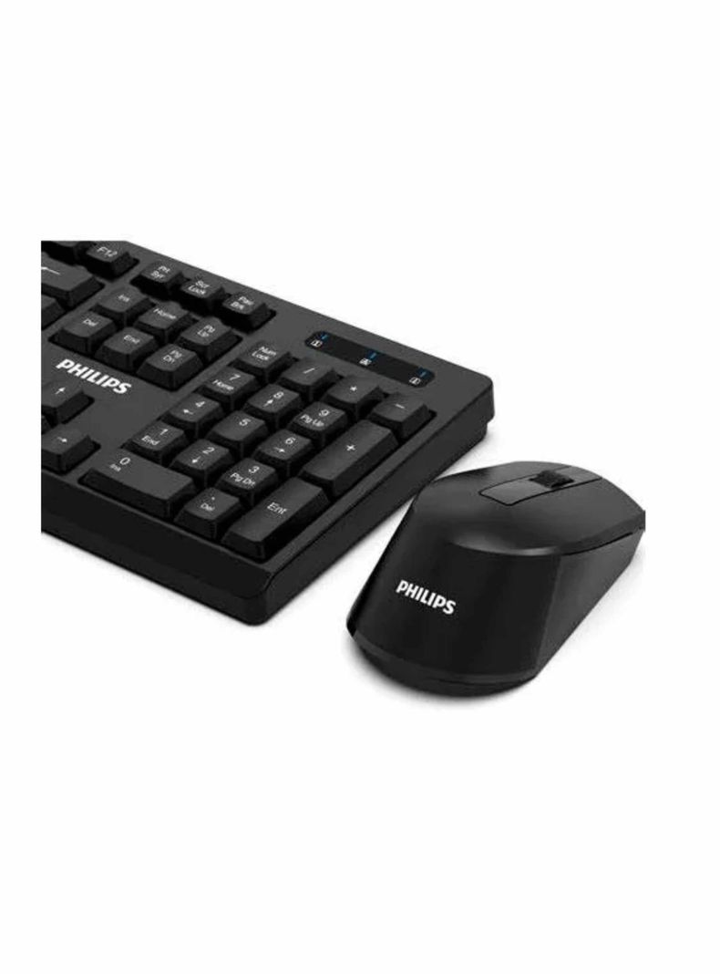 Kit Mouse y Teclado Philips Inalámbrico Modelo Spk6354-1