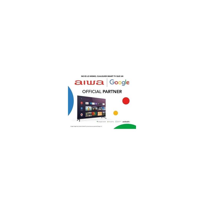 Smart Tv 50 Android  UHD Aiwa Bluetooth Google A-2