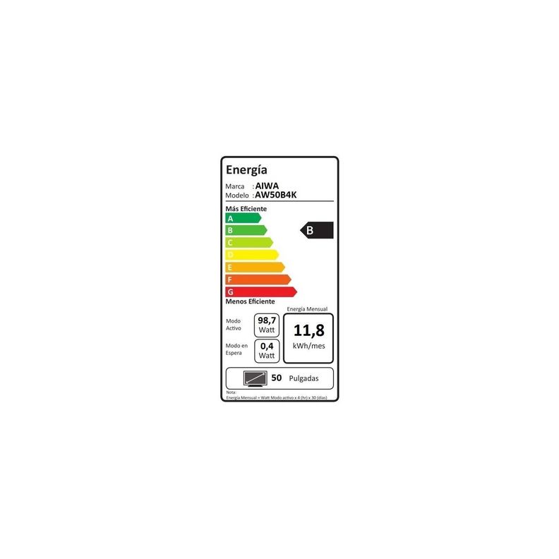 Smart Tv 50 Android  UHD Aiwa Bluetooth Google A-3