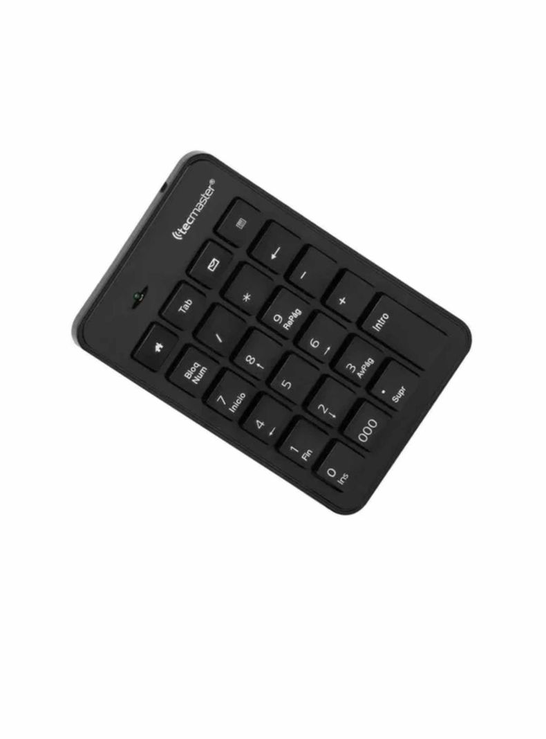 Teclado Numérico Tecmaster Usb Negro-1