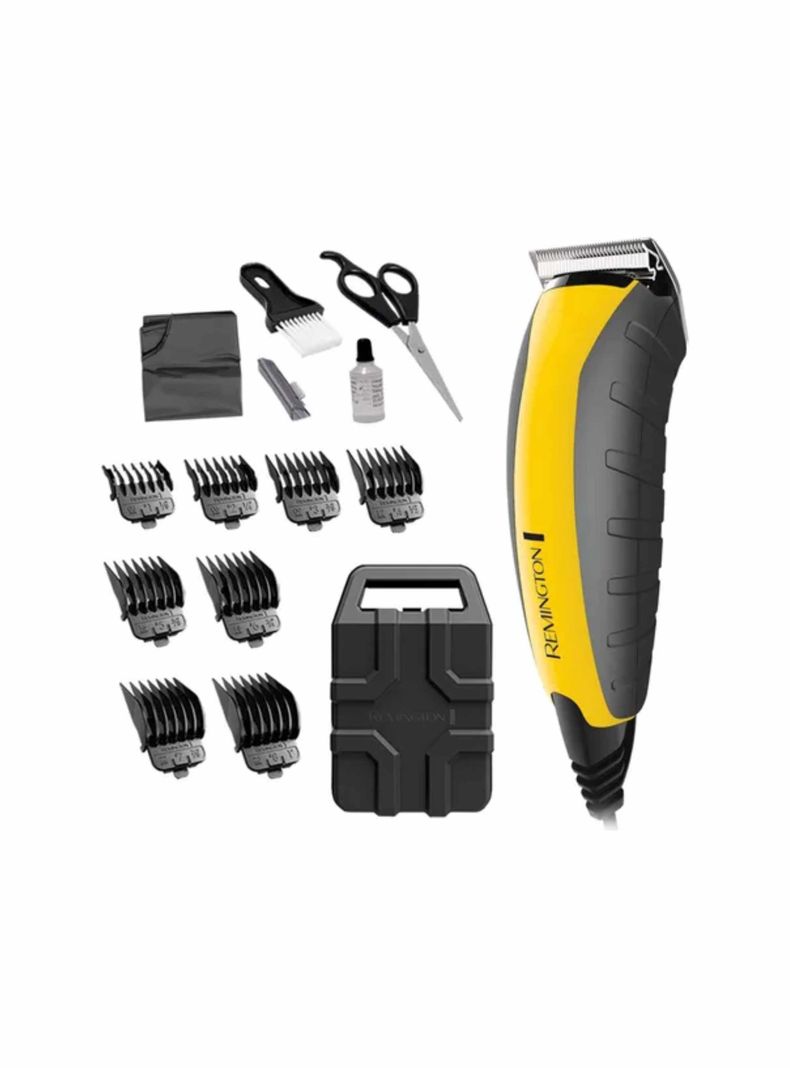 Corta Pelo Remington Virtualmente Indestructible Hc5850 Color Amarillo-1