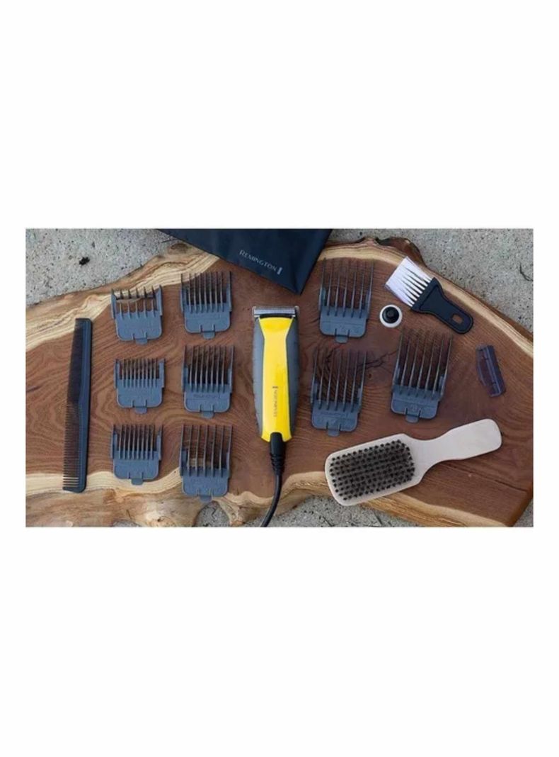 Corta Pelo Remington Virtualmente Indestructible Hc5850 Color Amarillo-2