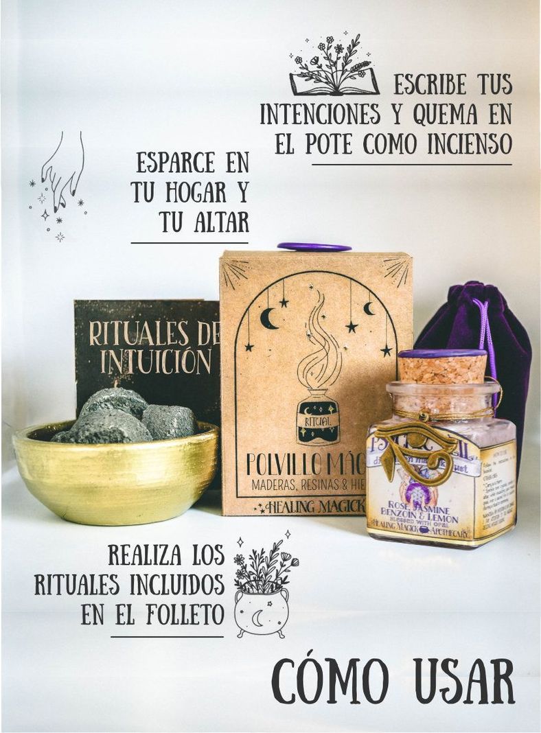 Incienso Ceremonial Bruja Verde Velo Psíquico-3
