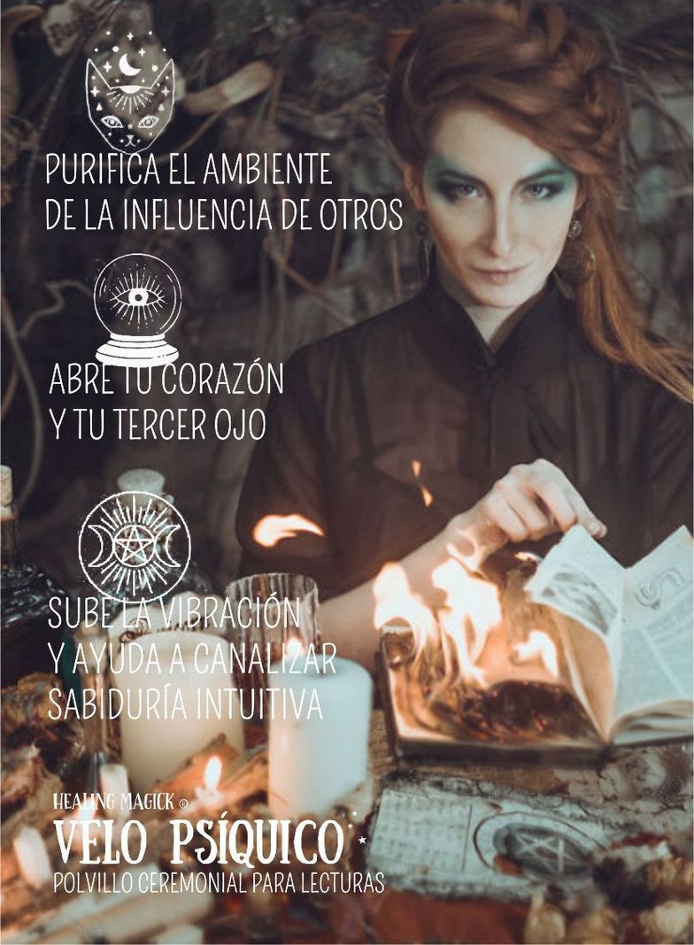 Incienso Ceremonial Bruja Verde Velo Psíquico-4
