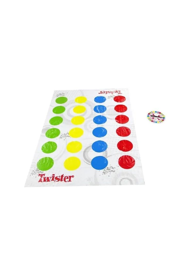 Juego Twister para 6 años en adelante blanco SwitchMarket.cl