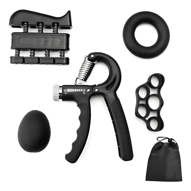 Hand grip set ejercitadores mano muñeca antebrazo graduable
