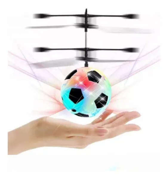 mini drone esfera voladora luces