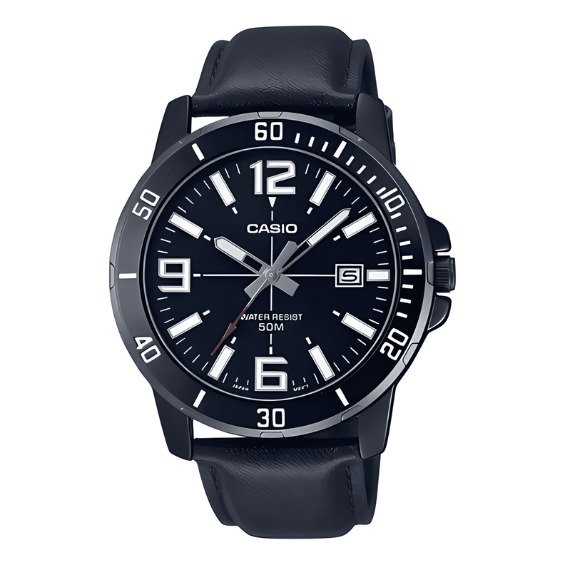 Reloj hombre casio mtp-vd01bl-1bv analogo Negro