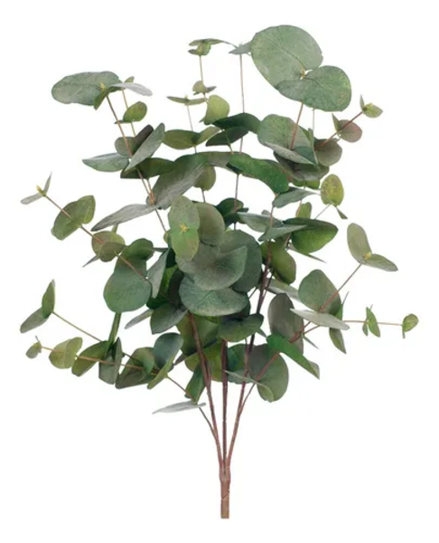 Planta artificial eucalipto decoración hogar