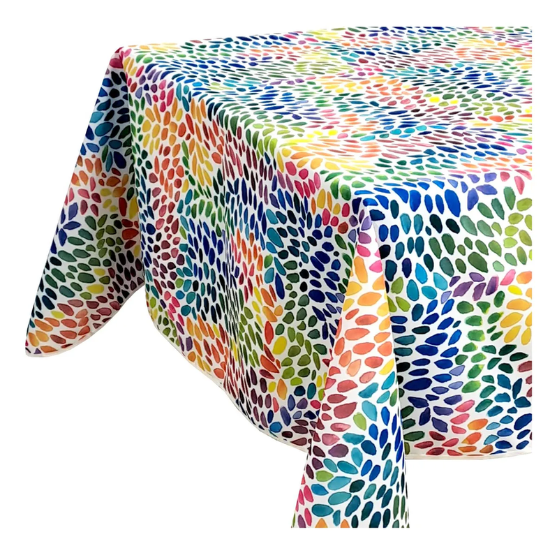 mantel bistrech estampado rectangular 150x230cm