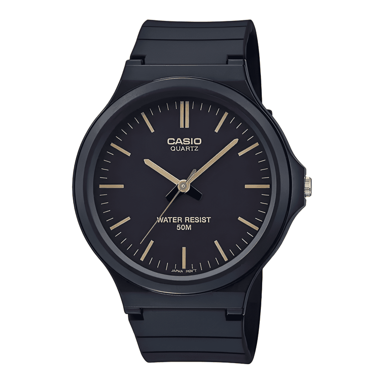 Reloj casio analógico mw-240 para hombre, resistente al