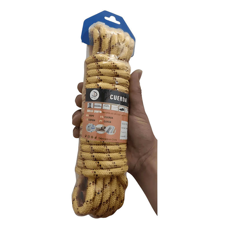 Cuerda cordel amarra soga polipropileno 10mm x 10 metros #1