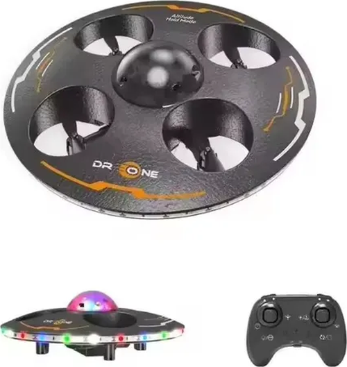 drone ovni ufo rc 2.4ghz led negro