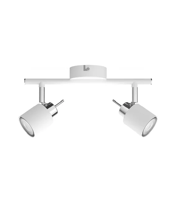 Foco Philips Runner spotlight blanco X2 Gu10 incluye ampolla