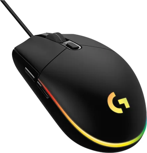 Mouse Logitech G203 Lightsync rgb negro