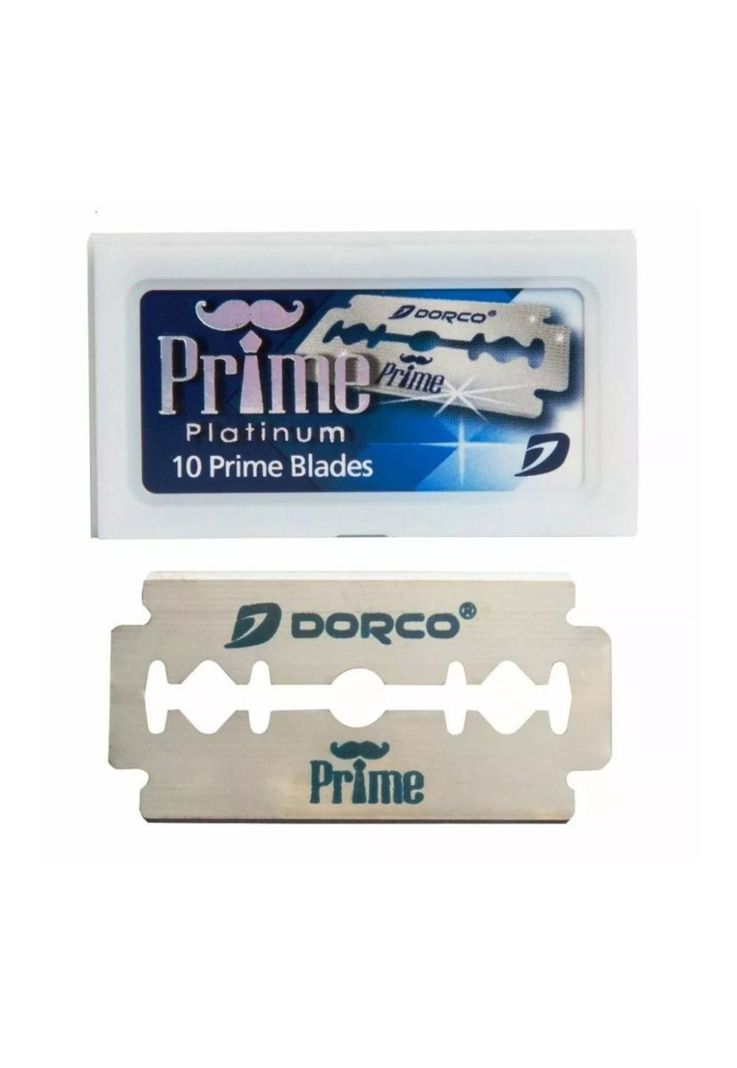 1000 Navajas Dorco Para Afeitar Doble Filo Prime Platinum-3