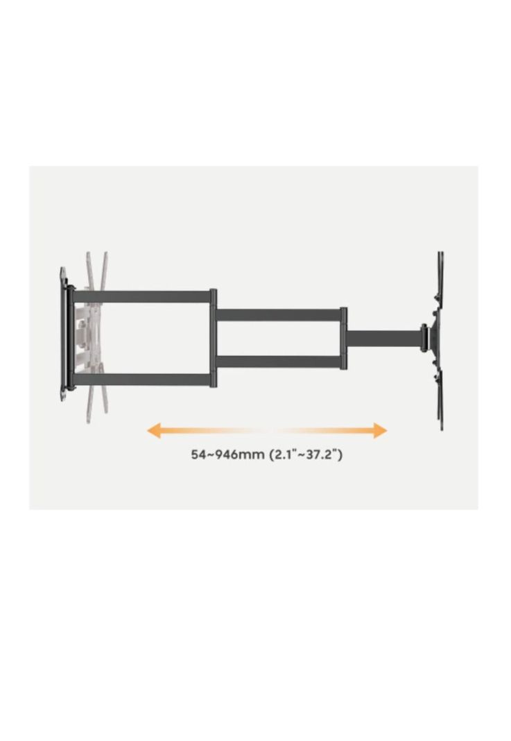 Soporte de Tv brazo Extralargo Para Pantalla de 23"-65" 35KG-3
