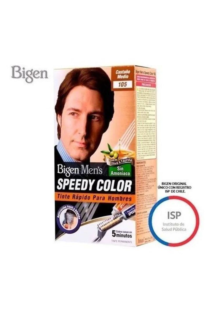 Tinte Rápido Para Hombre 105 Castaño Mediano Speedy Color-1