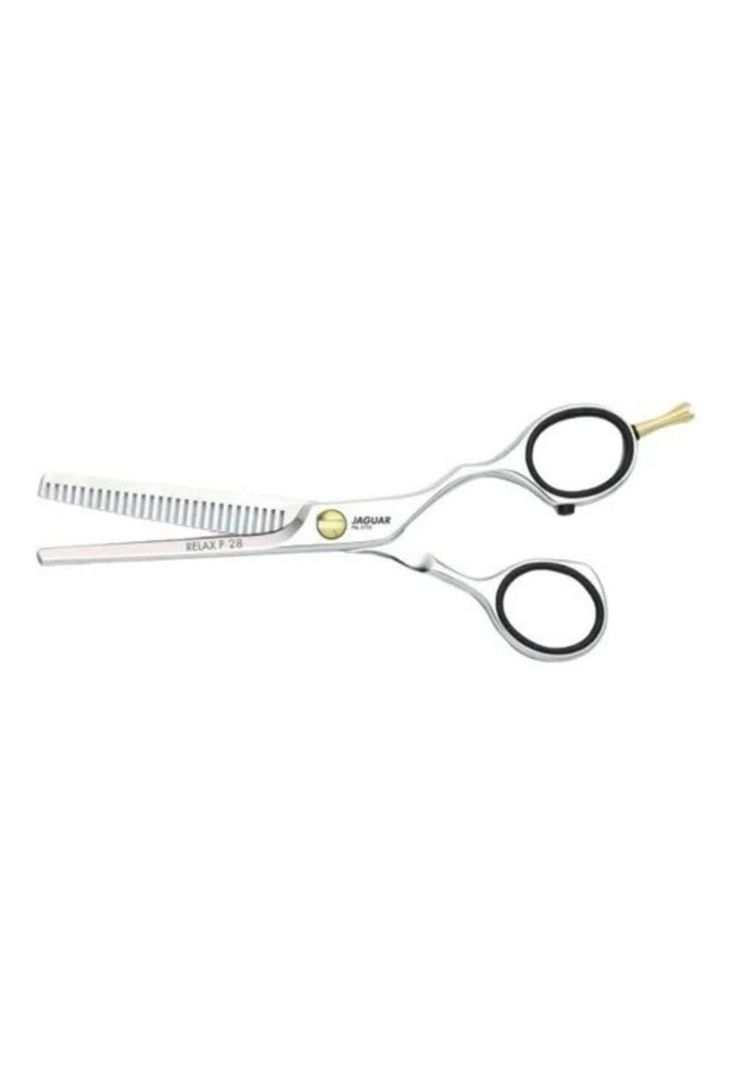 Tijera Para Peluqueria Esculpidora Jaguar Relax 28 5.5 Pulgadas -2