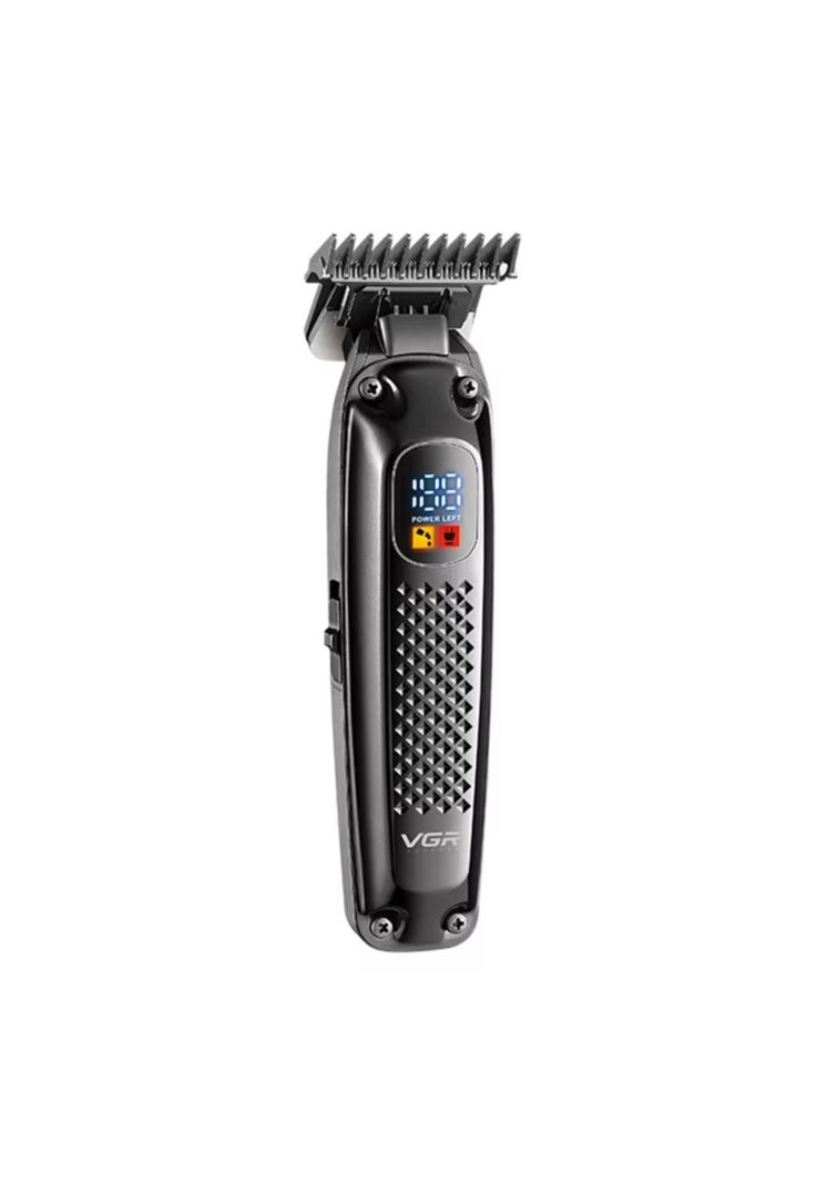 Máquina Patillera Profesional Recargable VGR V-972 Led Usb-5