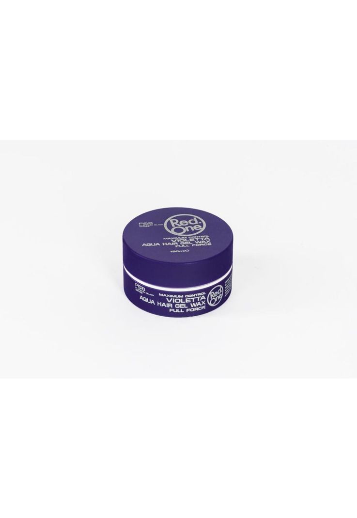 Cera Capilar Red One Aqua Hair Gel Wax Violetta 150ml-1