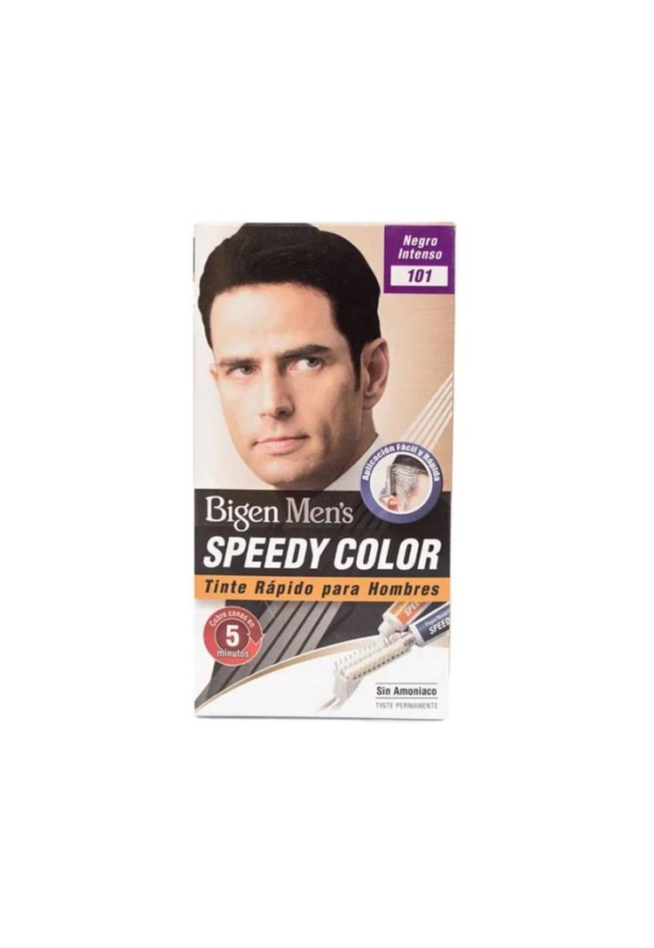 Tinte Rapido Para Hombre 101 Negro Intenso Speedy Color
