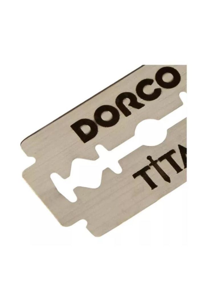 Hojas de Afeitar Doble Filo Dorco Titan 200 Unidades-2