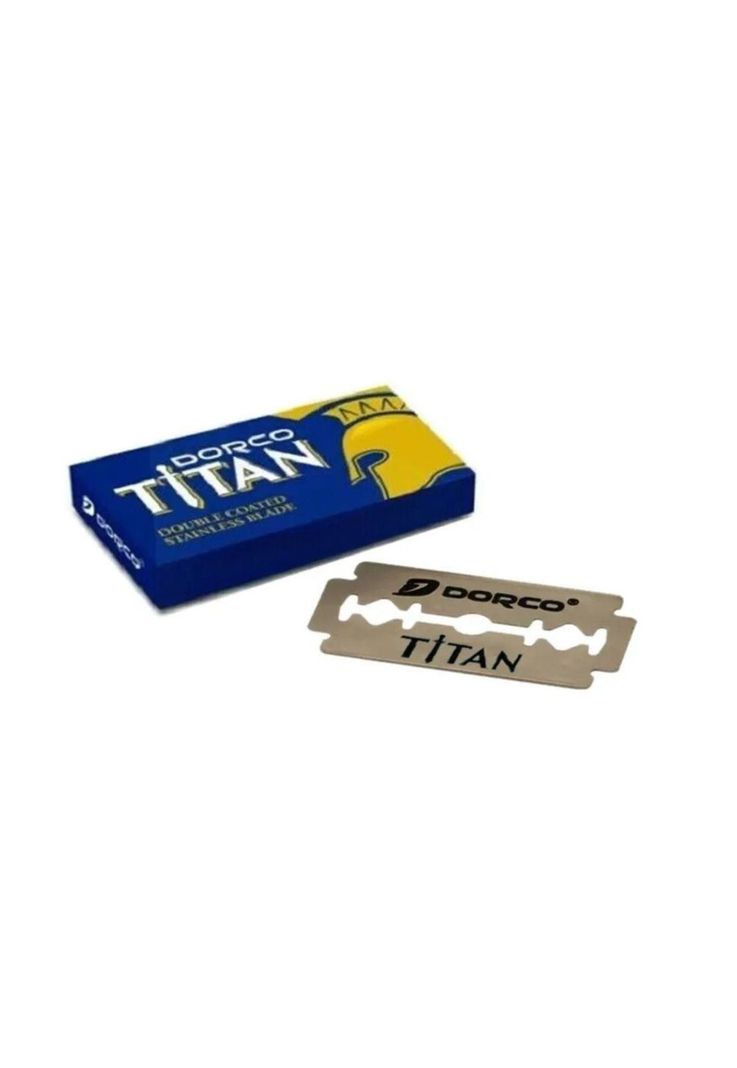 Hojas de Afeitar Doble Filo Dorco Titan 200 Unidades-4