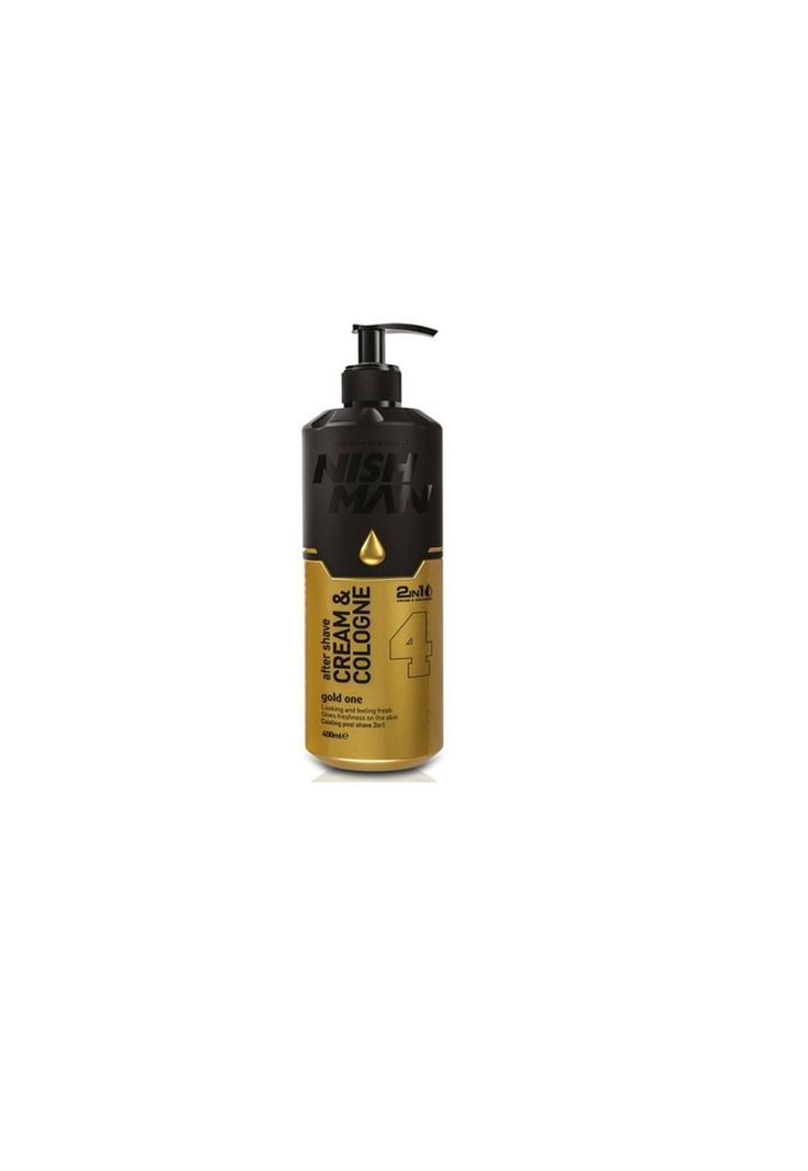 Nishman Crema y Colonia After Shave N°04 Gold One 400 Ml-1