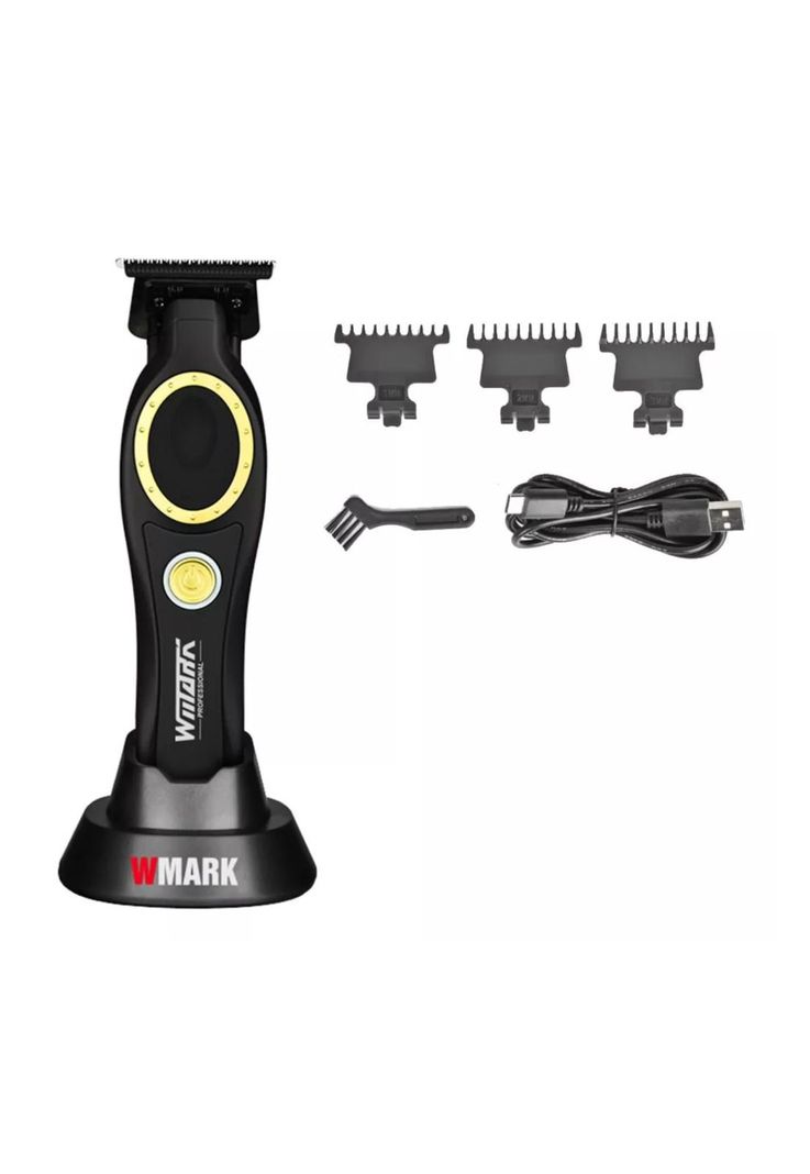 Máquina Trimmer Patillera Wmark Negro NG7230 con motor de 7500 RPM-2
