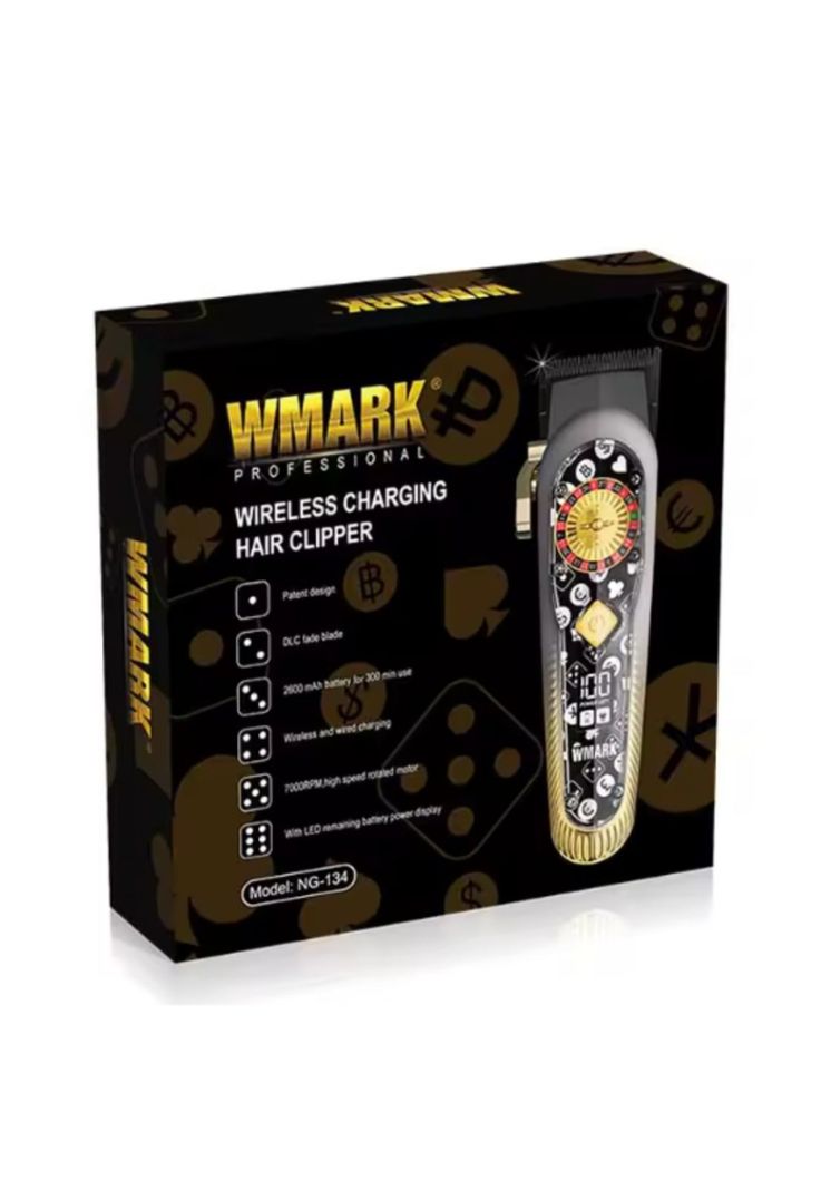 Maquina De Corte De Pelo Con Carga Inalambrica Wmark NG-134-2