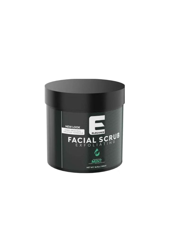 Facial Scrub Elegance Exfoliante Limpieza Fragancia Menta 500ML-0