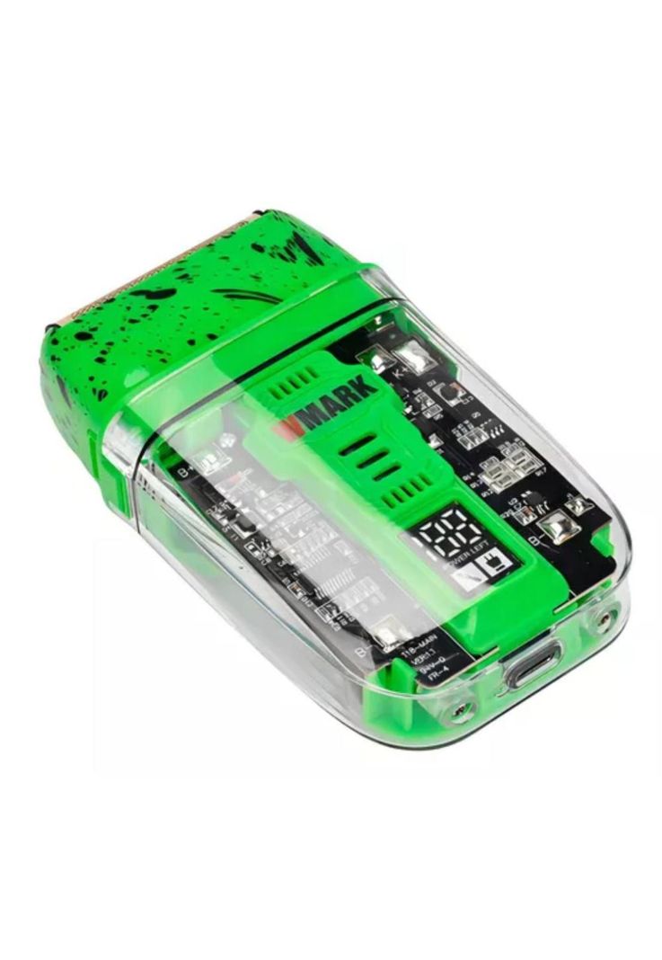 Máquina Afeitadora Cabello Profesional Wmark NG995 Verde-1