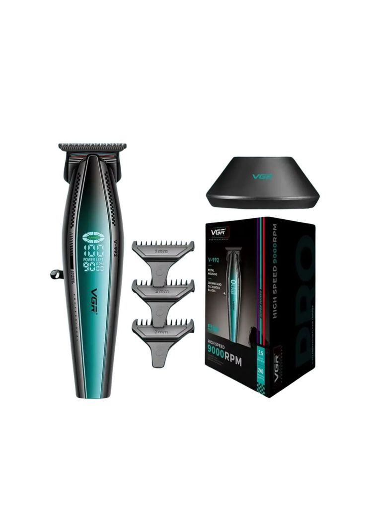 Barber Combo VGR 270 Clipper y Trimmer V992 9000RPM-2