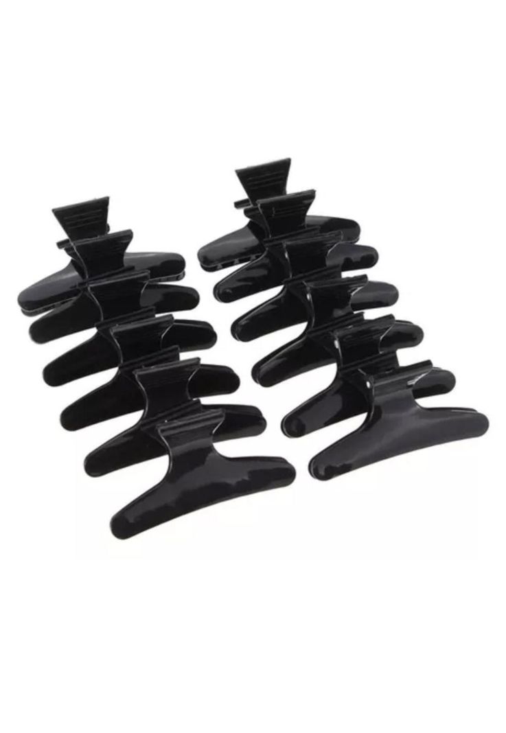 Set de12 Pinzas De Pelo Tomadores Para Mujer Pelqueria-0
