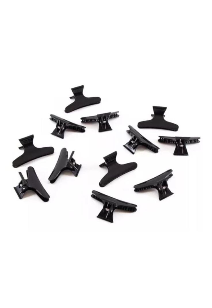 Set de12 Pinzas De Pelo Tomadores Para Mujer Pelqueria-2