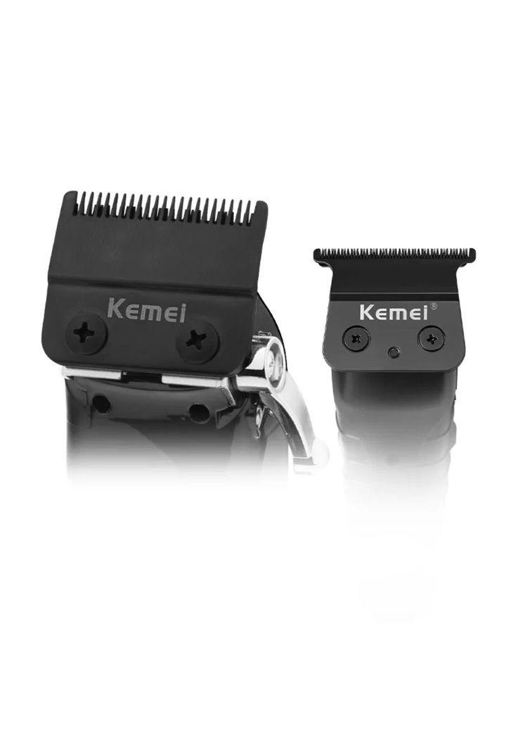 Kemei Barber Combo Clipper KM-1763 Black + Trimmer KM-2299-3
