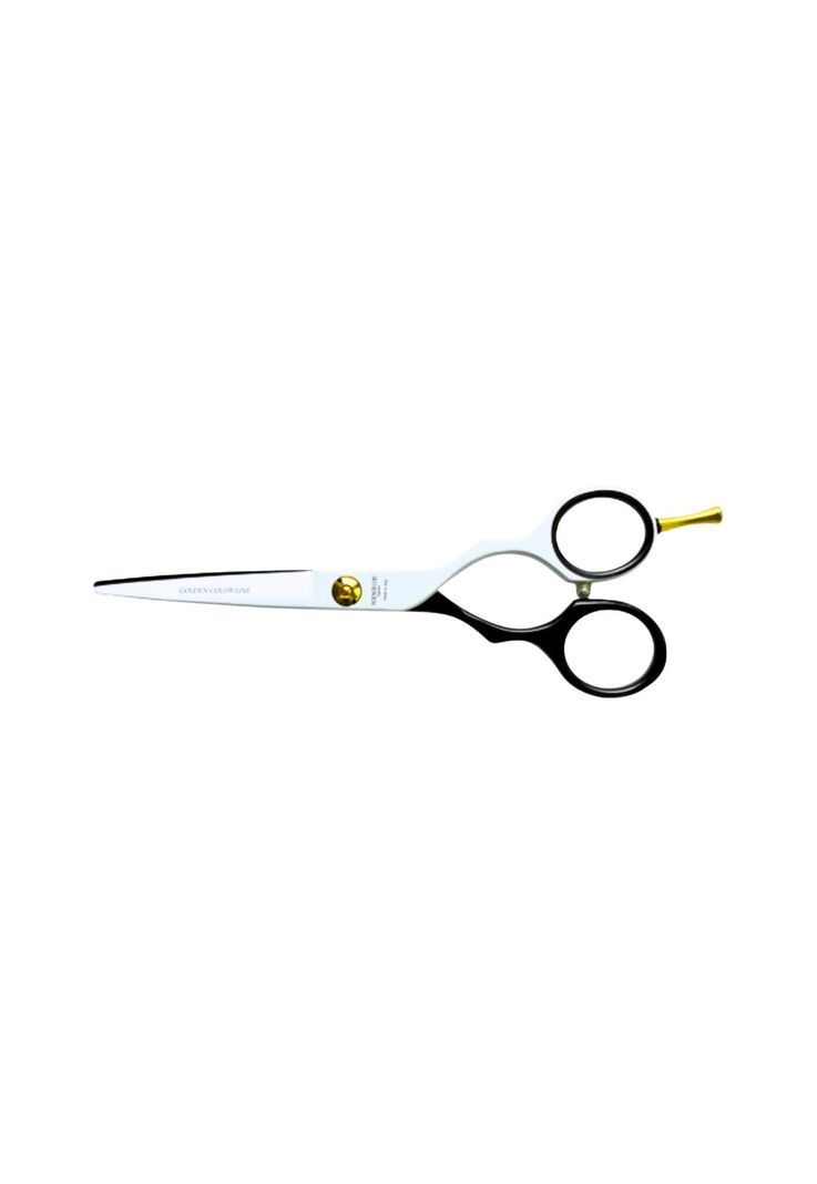 Tijera Henbor Italiana 782W Filo Navaja 5.5'' Blanco & Negro