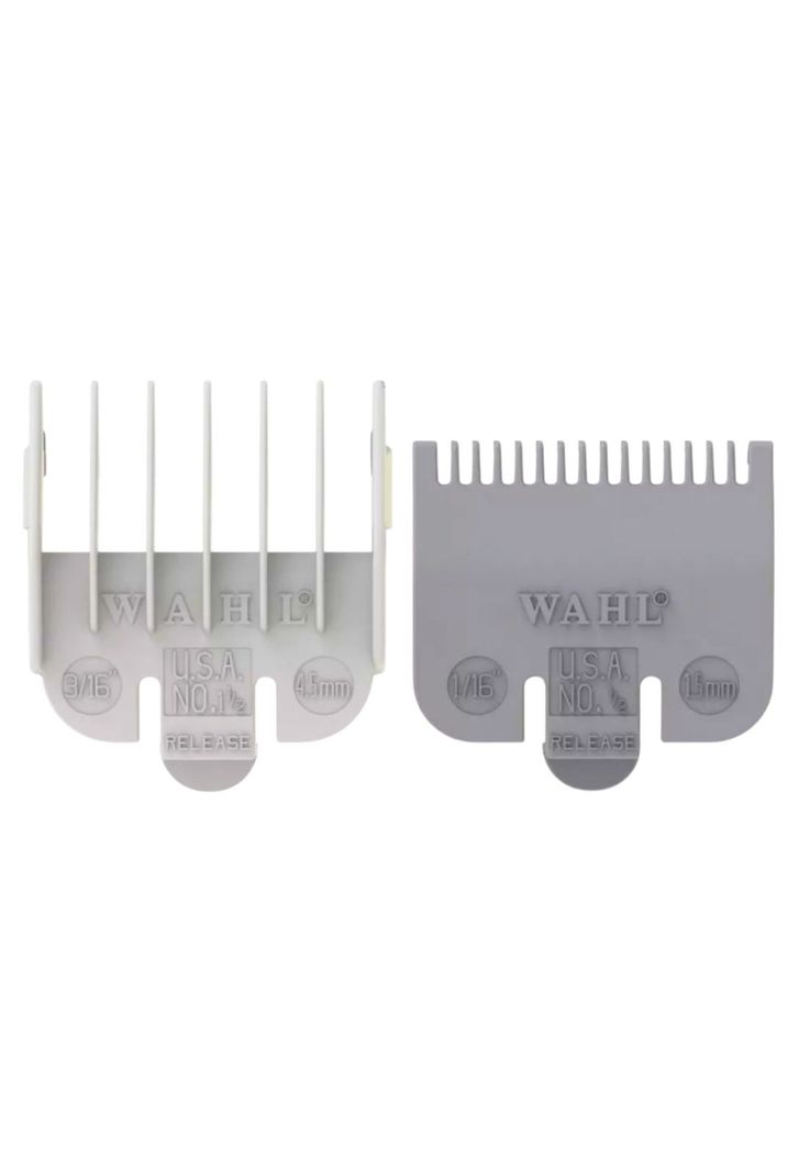 Kit Alzas Barberia Fade 0,5 (1,5 Mm) 1,5 (4,5mm) Wahl Gris