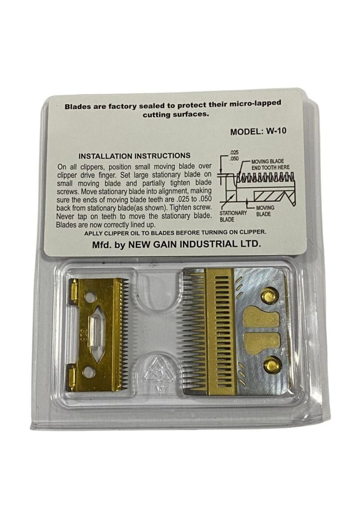 Cuchilla De Acero Para Maquina De Corte Wmark W-10 Dorado-1
