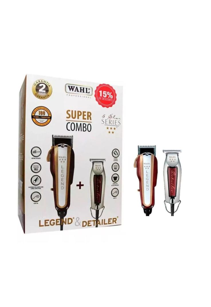 Wahl Barber Combo Legend + Detailer Patillera Trimmer-1