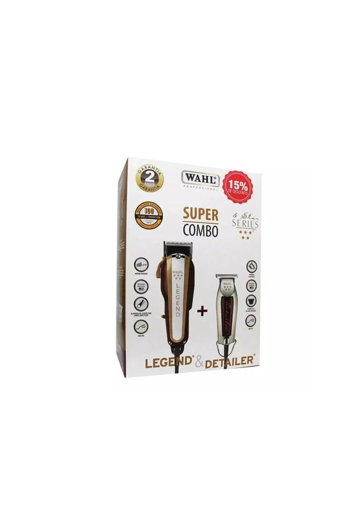 Wahl Barber Combo Legend + Detailer Patillera Trimmer-2